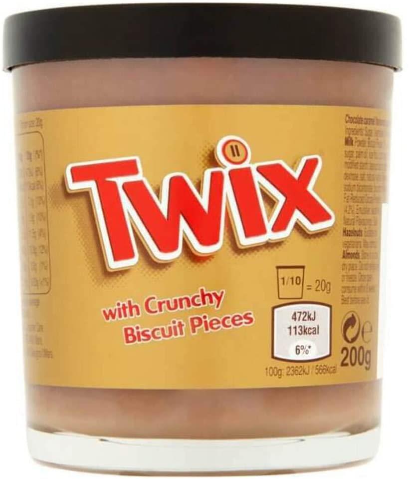 Twix Spread with Crunchy Biscuit Pieces