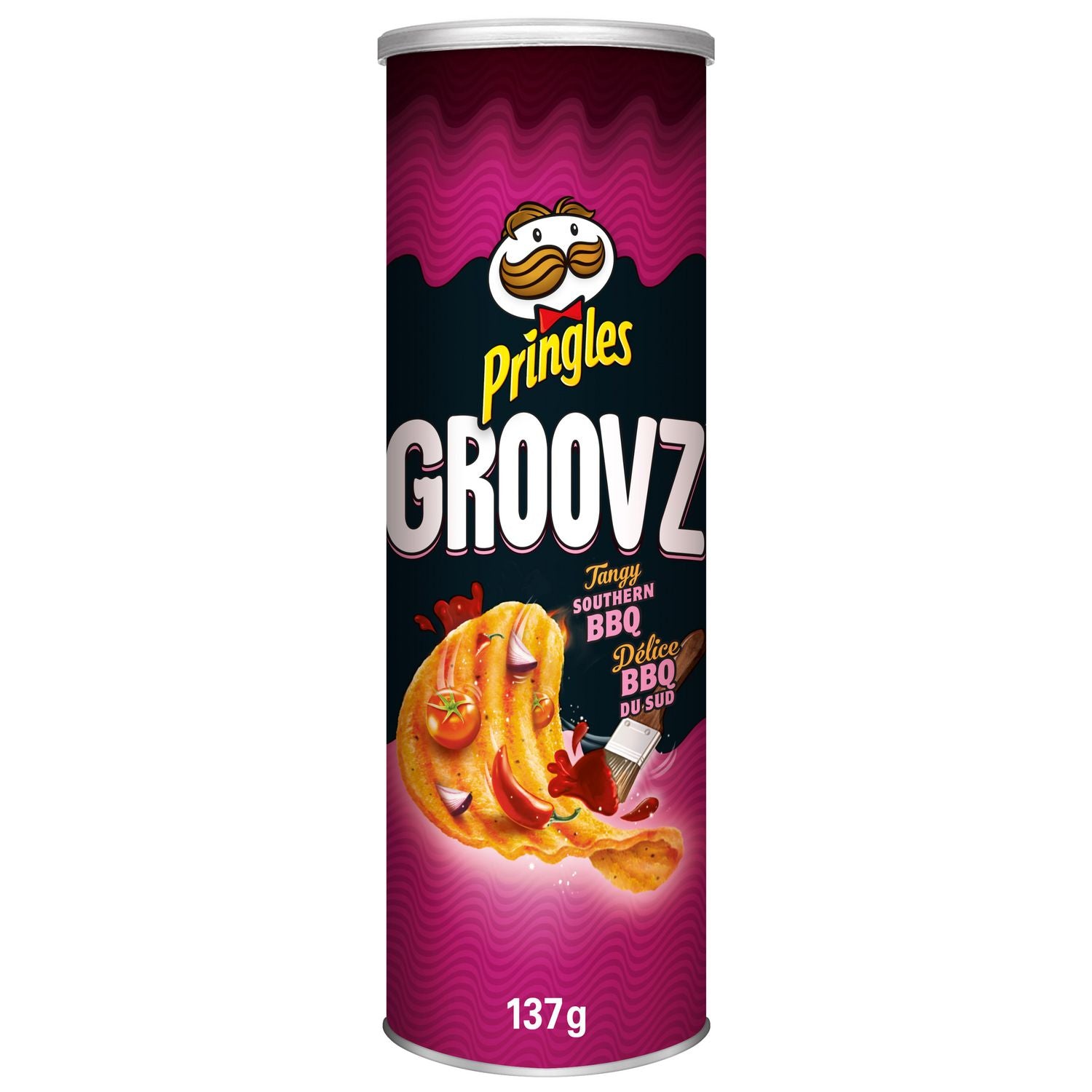 Pringles Tangy Southern BBQ GROOVZ