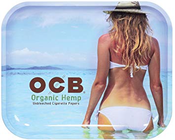 OCB - beach girl - large - rolling tray