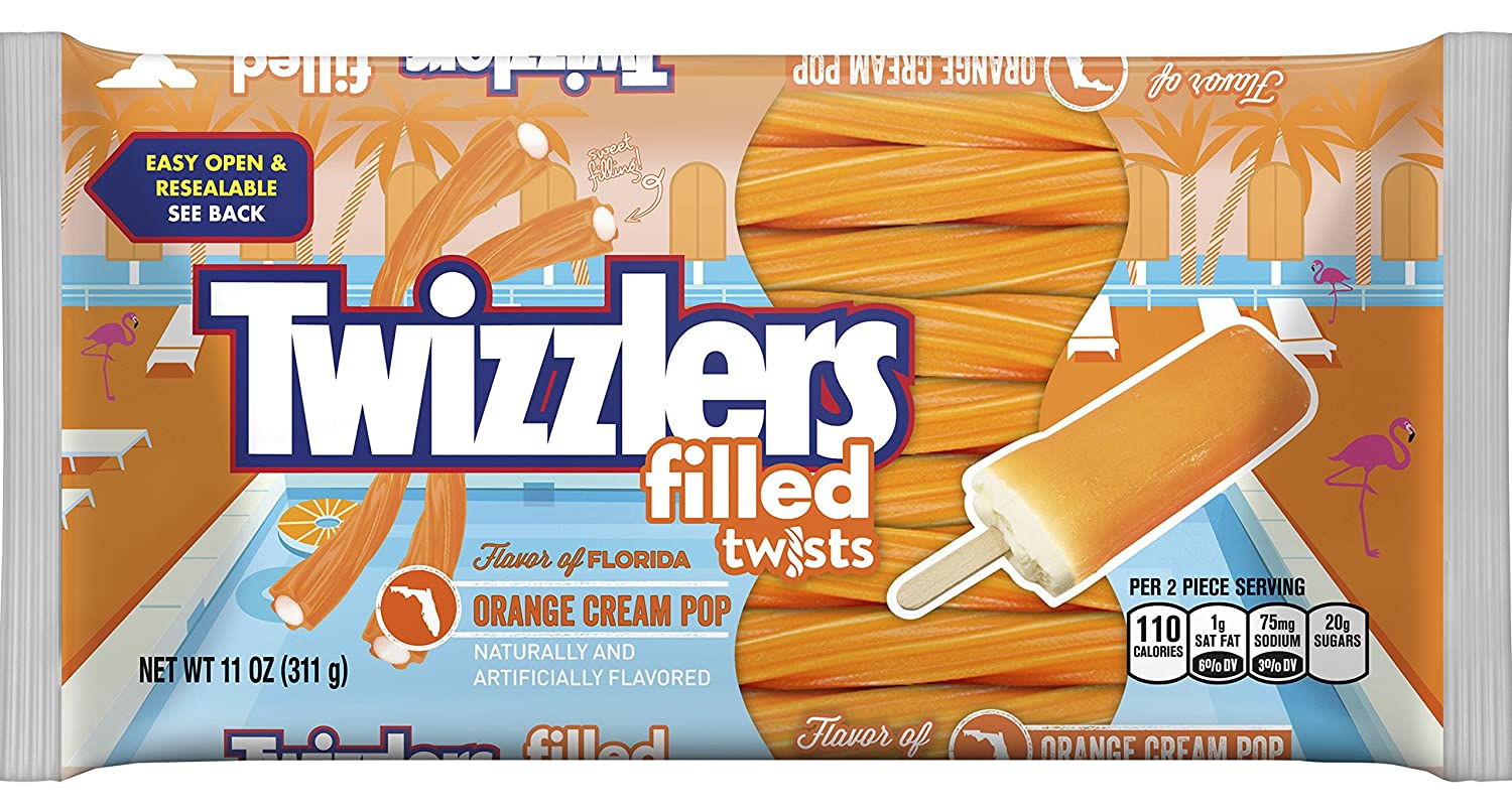 Twizzlers - Orange Cream Pop