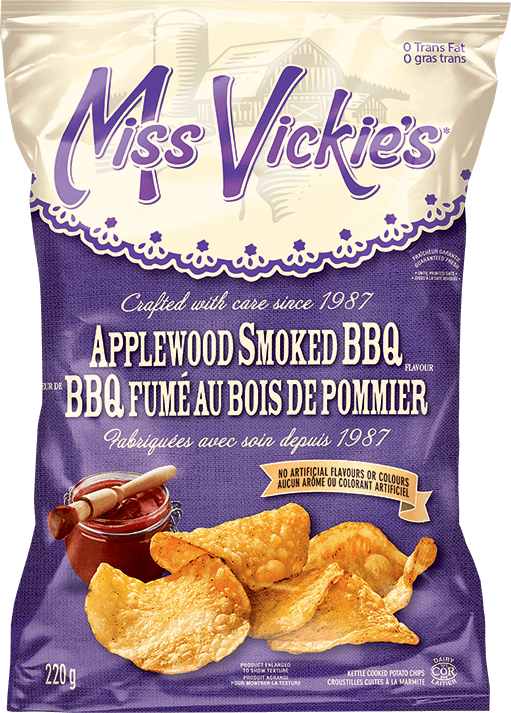 Miss Vickie's Applewood Smoked BBQ 220g