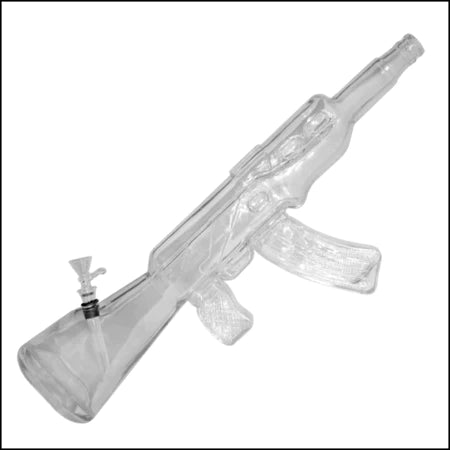 AK-47 Shaped Glass Bong