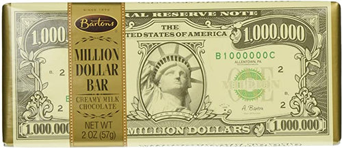 Bartons Million Dollar Milk Chocolate Bar
