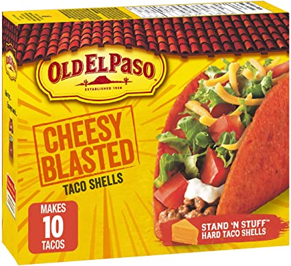 Old El Paso - Cheesy Blasted Taco Shells