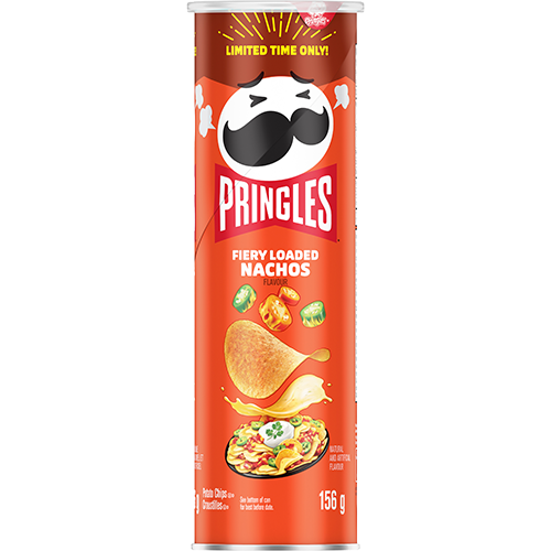 Pringles Fiery Loaded Nachos 156g