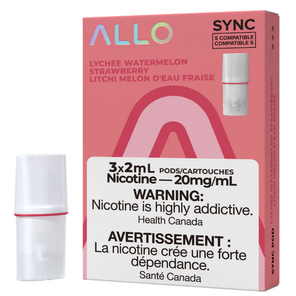Allo Sync Pods - Lychee Watermelon Strawberry 20mg