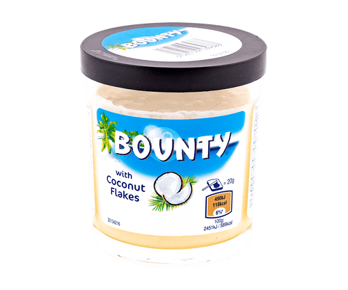 Bounty Spread With Coconut Flakes