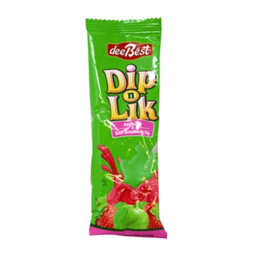Dee Best Dip N Lik Apple Pop & Sour Strawberry 0.47oz