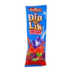 Dee Best Dip N Lik Blue Raspberry Pop & Sour Red Raspberry 0.47oz