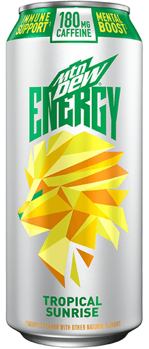 Mountain Dew Energy Tropical Sunrise 473ml