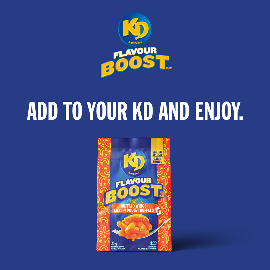 Kraft Dinner Flavour Boost - Buffalo Wings