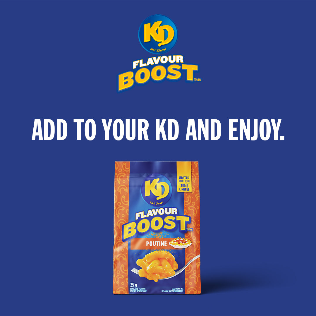 Kraft Dinner Flavour Boost - Poutine