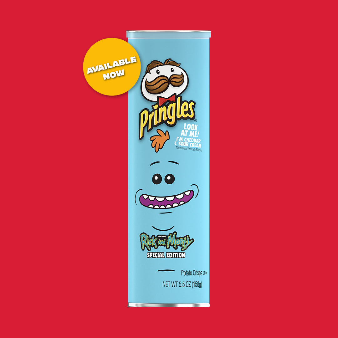 Pringles Rick And Morty Cheddar & Sour Cream