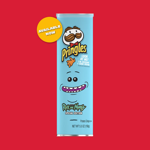 Pringles Rick And Morty Cheddar & Sour Cream