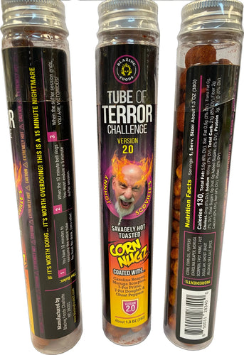 Blazing Foods - Death Nut Challenge - Tube Of Terror V2