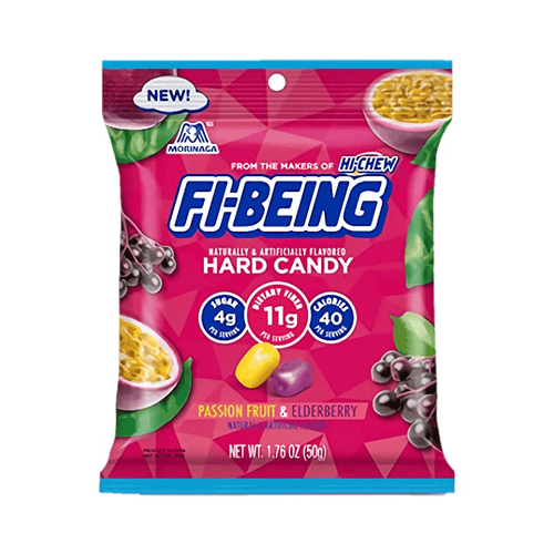 Hi-Chew FI-Being Hard Candy Passion Fruit & Elderberry Japan 1.76oz