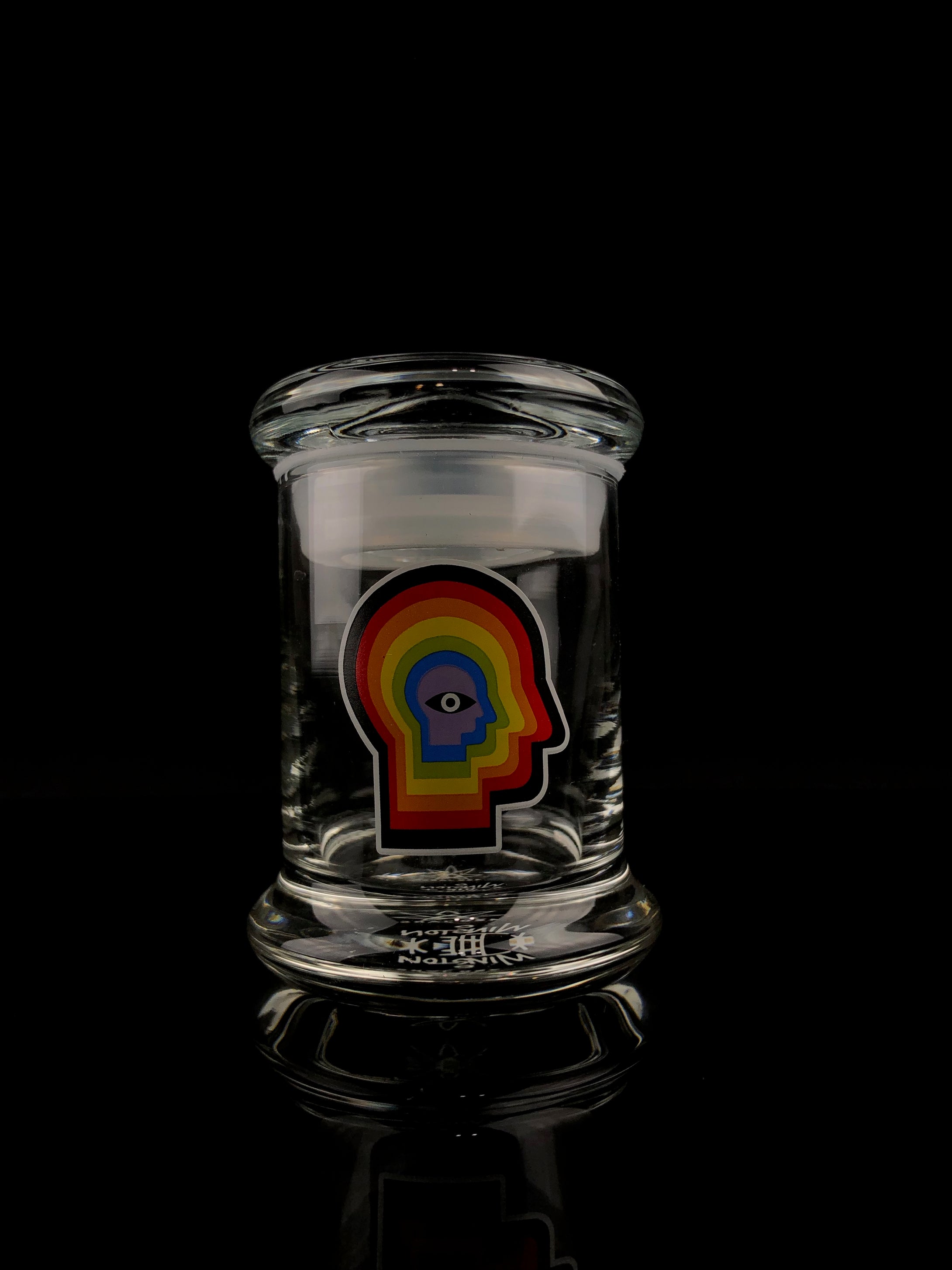 Rainbow Mind - 420 Science Pop Top Jar - Small