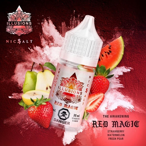 ILLUSIONS SALT - RED MAGIC 30mL
