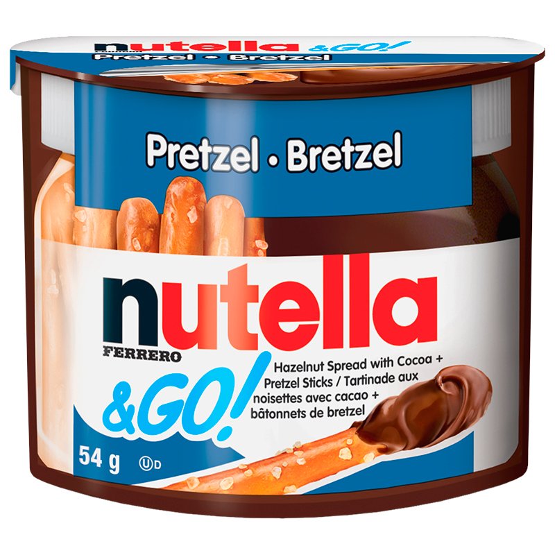 Nutella & Go Single Pack - Pretzel - 54g