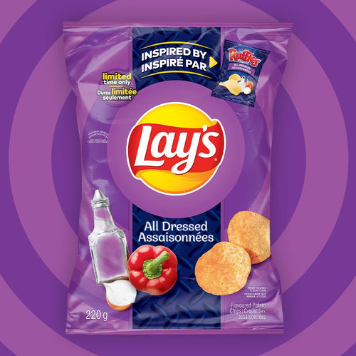 Lay's All Dressed (Ruffles Flavor)