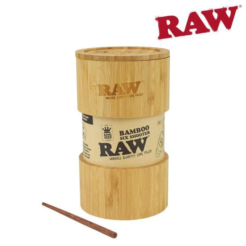 RAW Bamboo Six Shooter for King Size