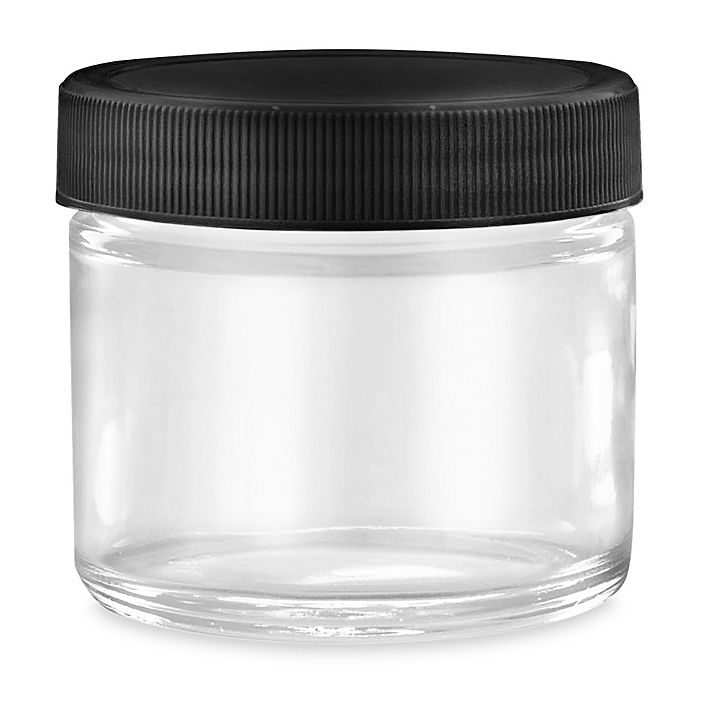 2 oz - Straight Sided - Glass Jars