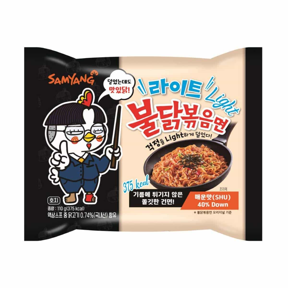 Buldak - 40% Less Spicy Hot Chicken 110g