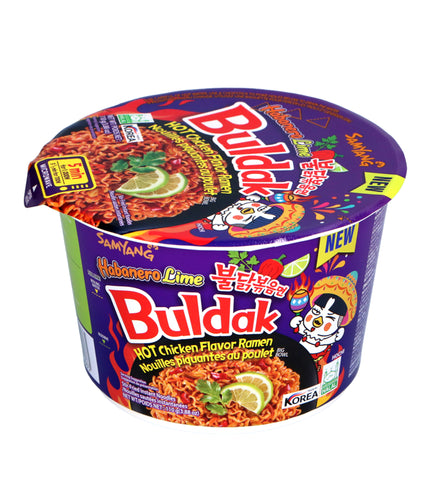 Buldak - Habanero Lime Hot Chicken Ramen Big-Bowl 105g