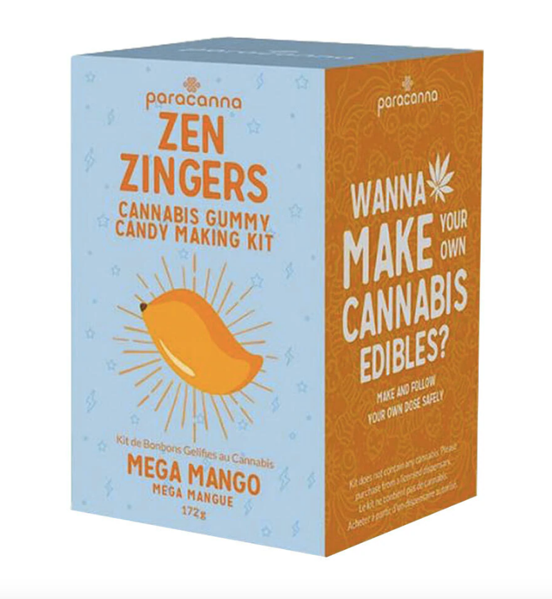 Cannabis Gummy Candy Making Kit By Zen Zingers Mega Mango Flavor