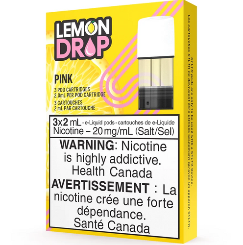 STLTH Lemon Drop Pink 3/pk