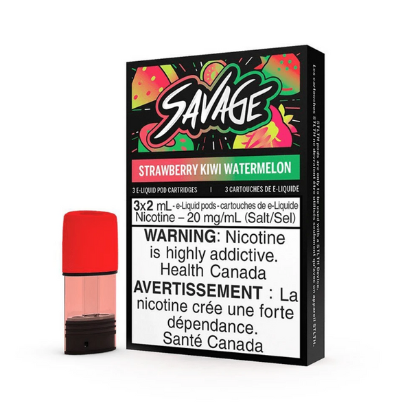 Savage - Strawberry Kiwi Watermelon 3/PK