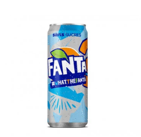 Fanta WTF (What The Fanta) Blue Zero Sugar 330 ml