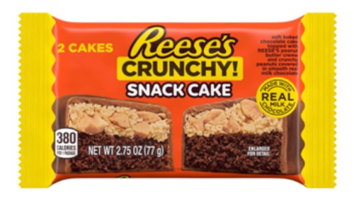 Reese Snack Cake Crunchy Bar 77g (ex: 02.2024)
