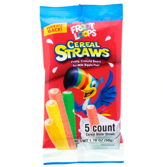 Froot Loops - Cereal Straws 50g