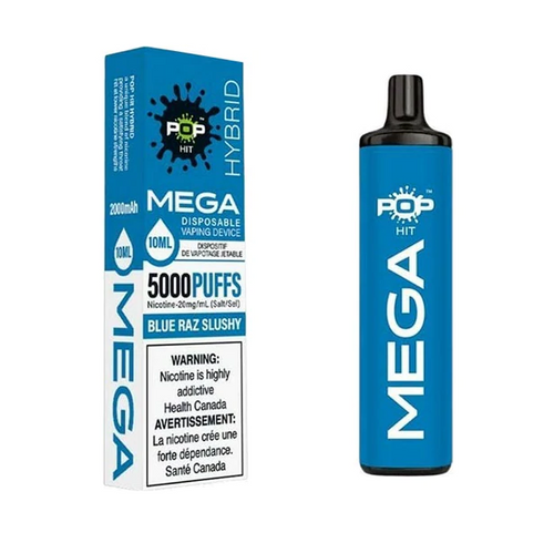 POP HYBRID Mega 5000 PUFF DISPOSABLE VAPE DEVICE