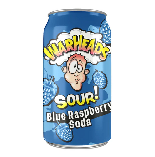 Warheads Soda - Blue Raspberry 355ml