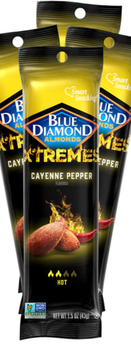 Blue Diamond Almonds Xtremes Cayenne Reaper 1.5oz