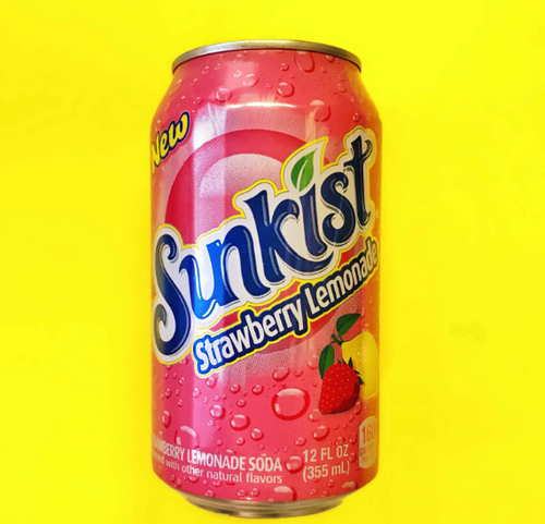 Sunkist - Strawberry Lemonade 355ml
