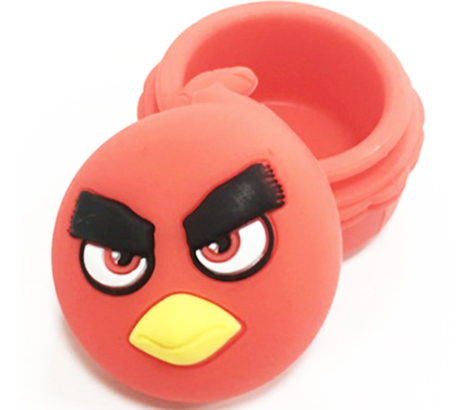 Angry Bird Silicon Container