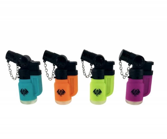 Special Blue Torch - Mini Rubber Butane Gas Torch Lighters