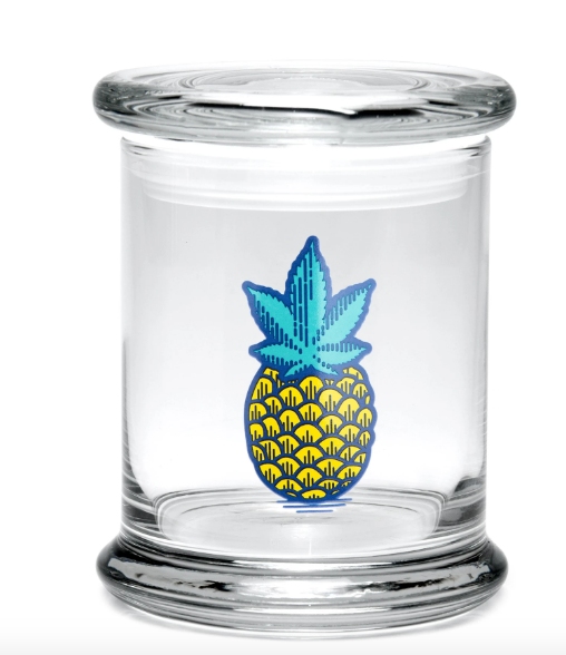 420 Science Pop Top Jar Large - Pineapple