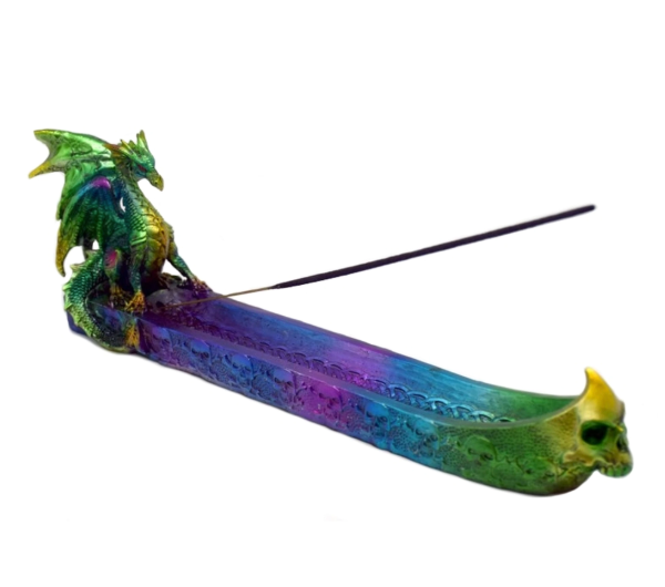 Multi Color Dragon Incense Burner