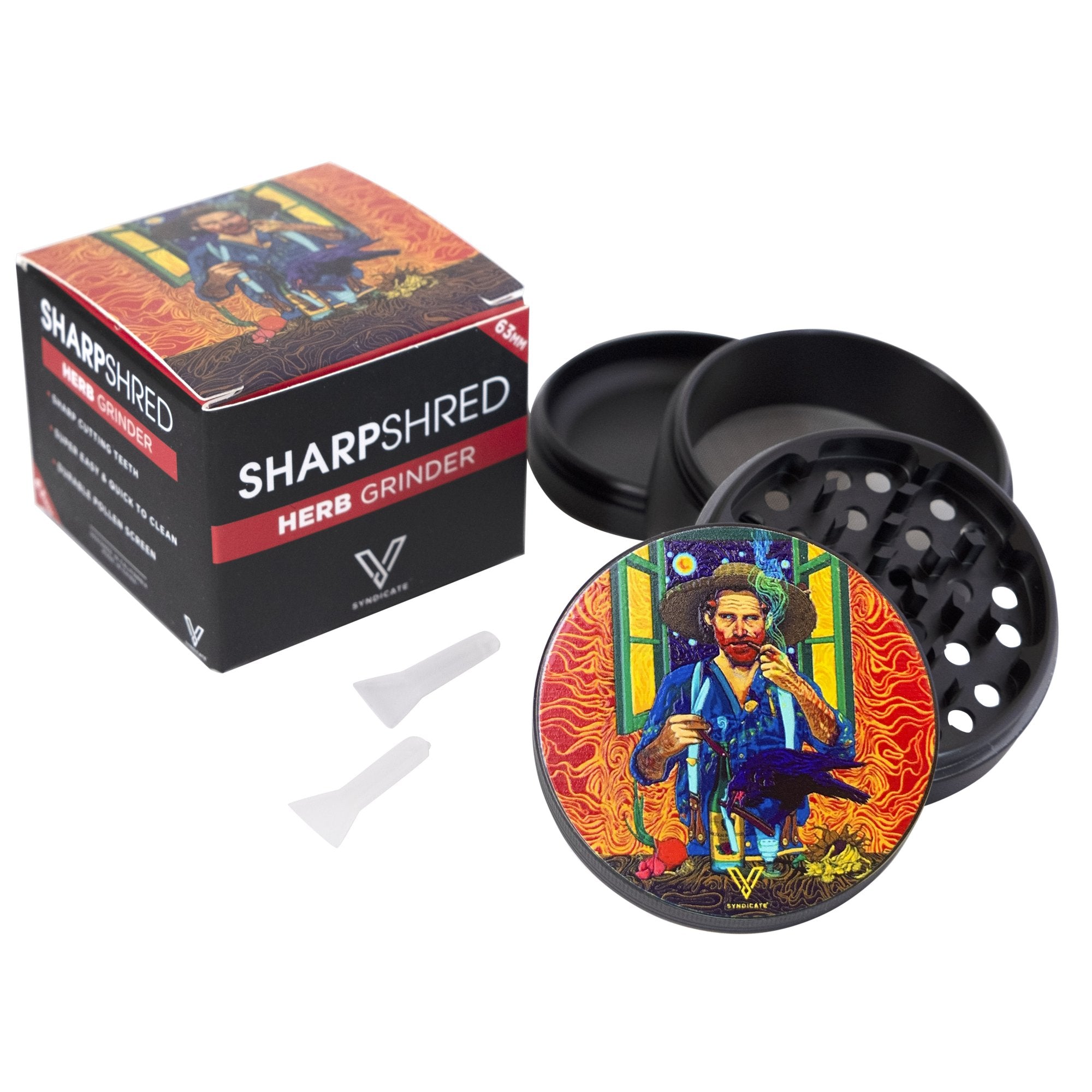Sharp Shred - Van Gogh 50mm Grinder