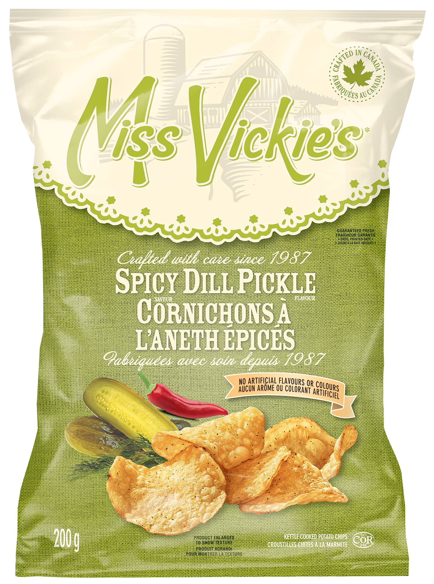 Miss Vickie's - Spicy Dill Pickle 200g