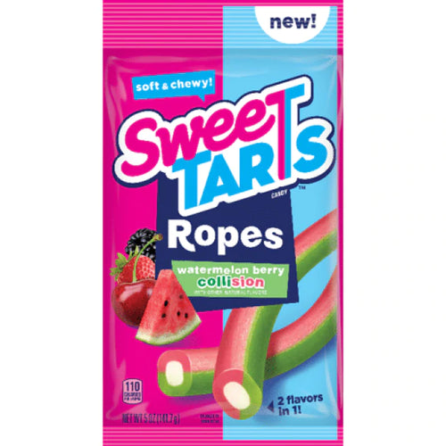 Sweetarts Ropes Watermelon Berry Collision 5oz