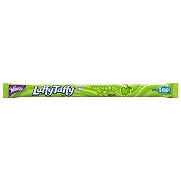 Wonka Laffy Taffy Rope - Green Apple