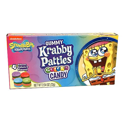 SpongeBob Krabby Patties - Colors 72g