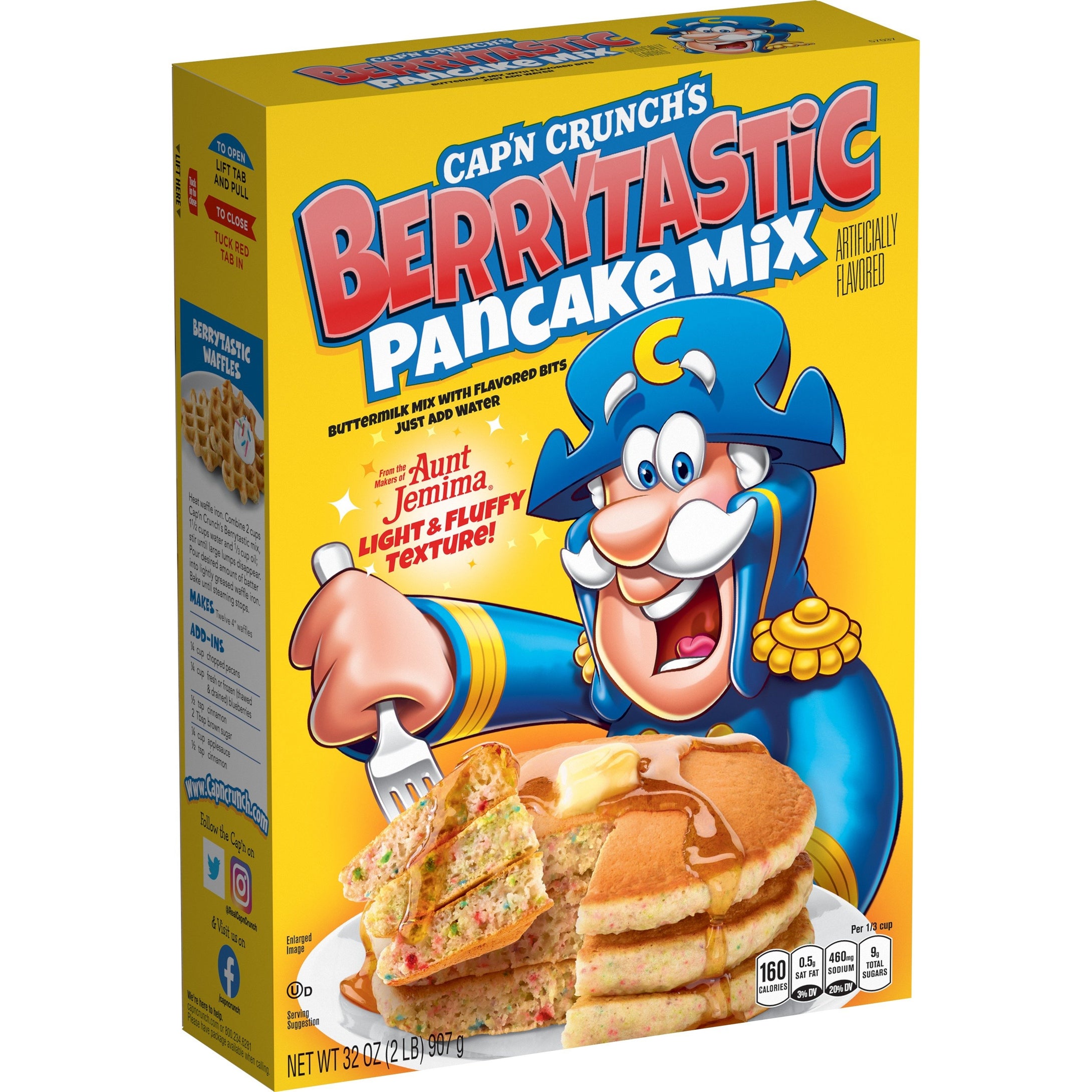 Cap'N Crunch's BerryTastic Pancake Mix