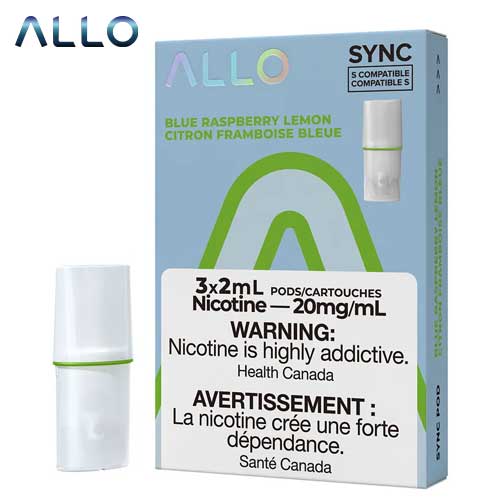Allo Sync Pods pack Blue Raspberry Lemon 20mg