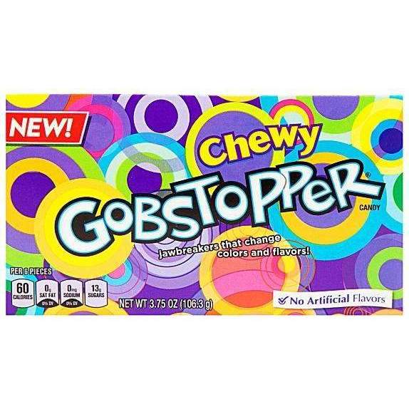 Theater Box Wonka Gobstoppers Chewy